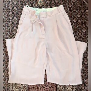 Babaton Pink Wide Leg Pants. Worn once.